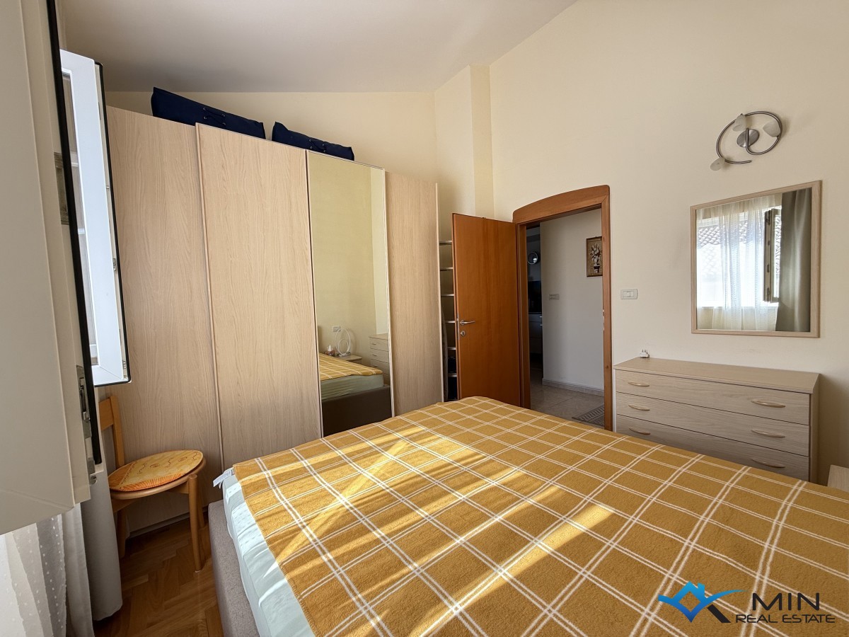 Spazioso appartamento con vista mare a Cittanova