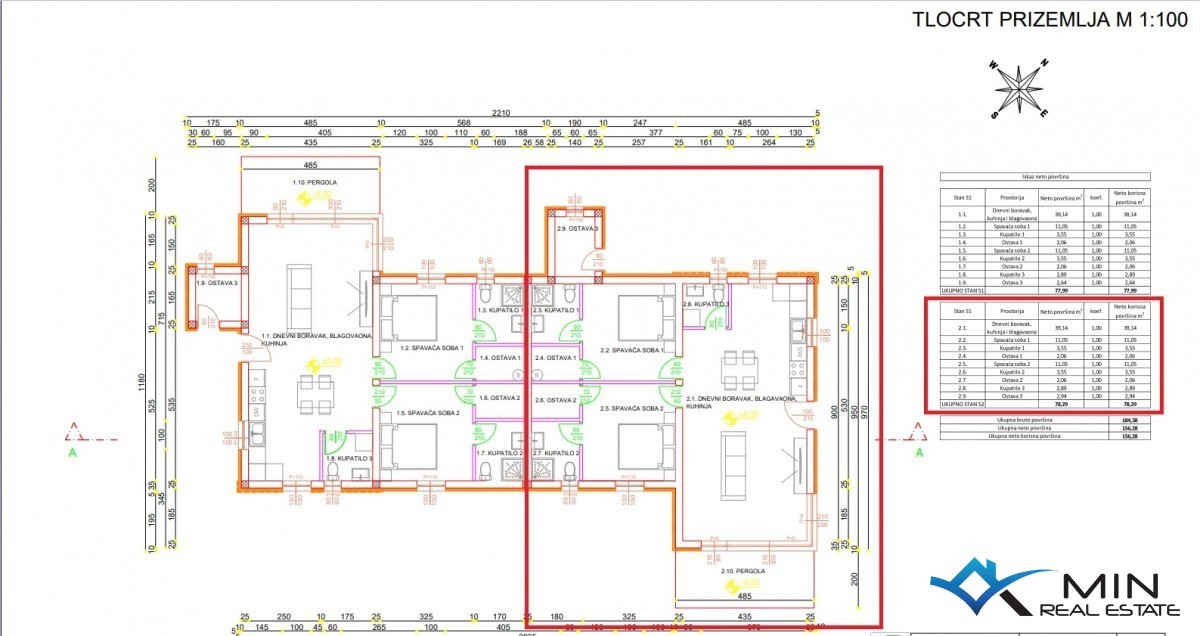 Moderna casa bifamiliare con piscina a Verteneglio