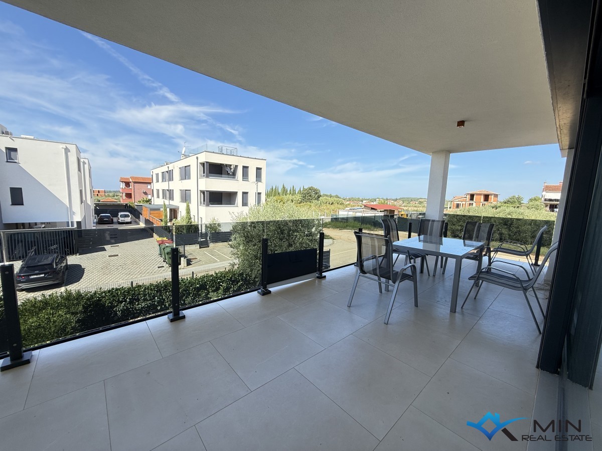 Confortevole appartamento con ampia terrazza a Cittanova