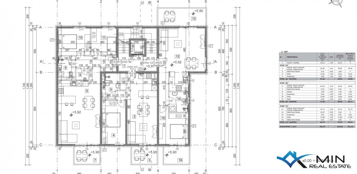 Appartamento al 2° piano nelle vicinanze di Parenzo