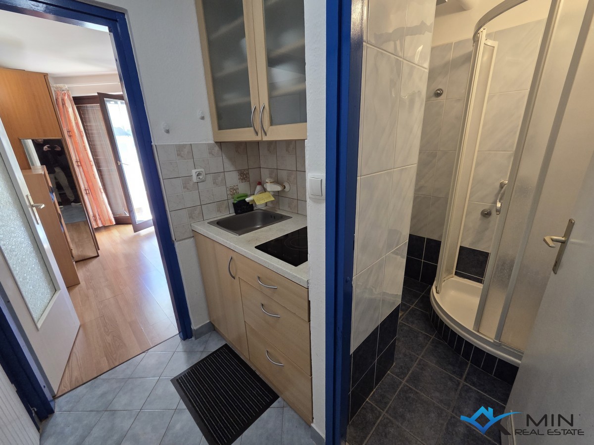 Appartamento con 2 terrazze e vista mare a Novigrad