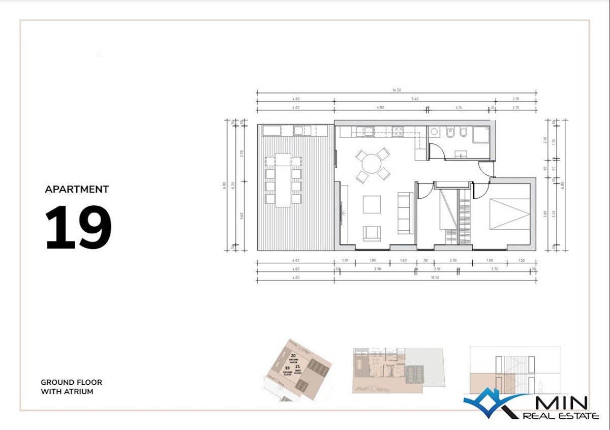 Appartamento di nuova costruzione con giardino a 300 m dal mare - Cittanova (22)