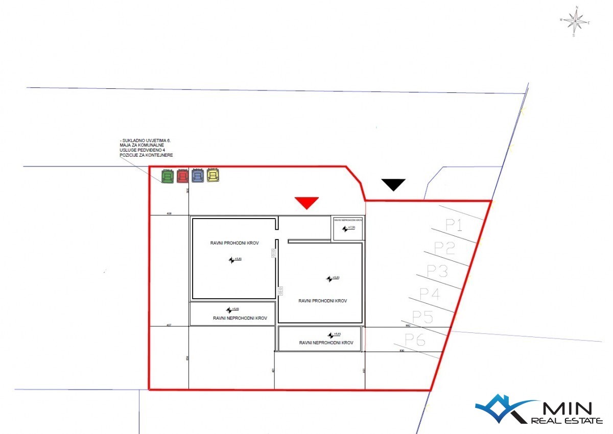 Moderno appartamento con terrazza sul tetto a Cittanova (S4)