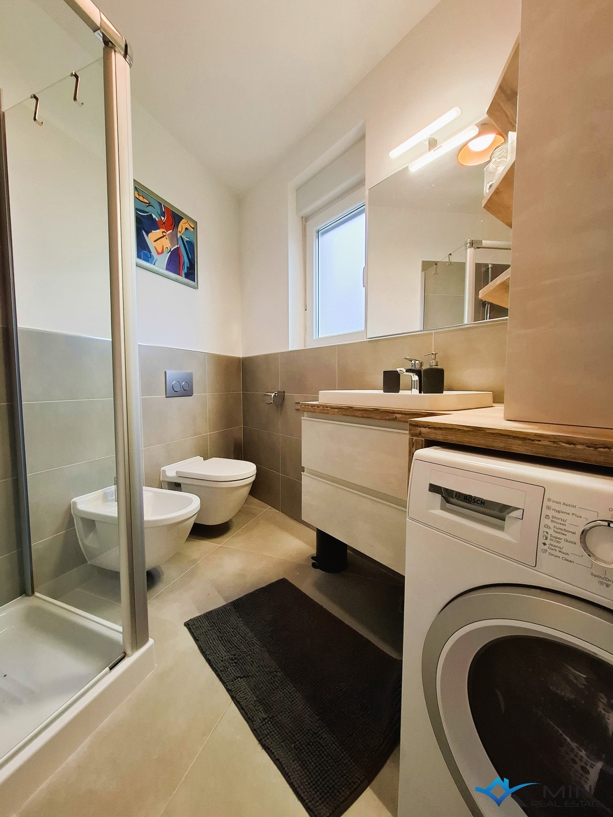 Appartamento con giardino, prima fila al mare a Cittanova