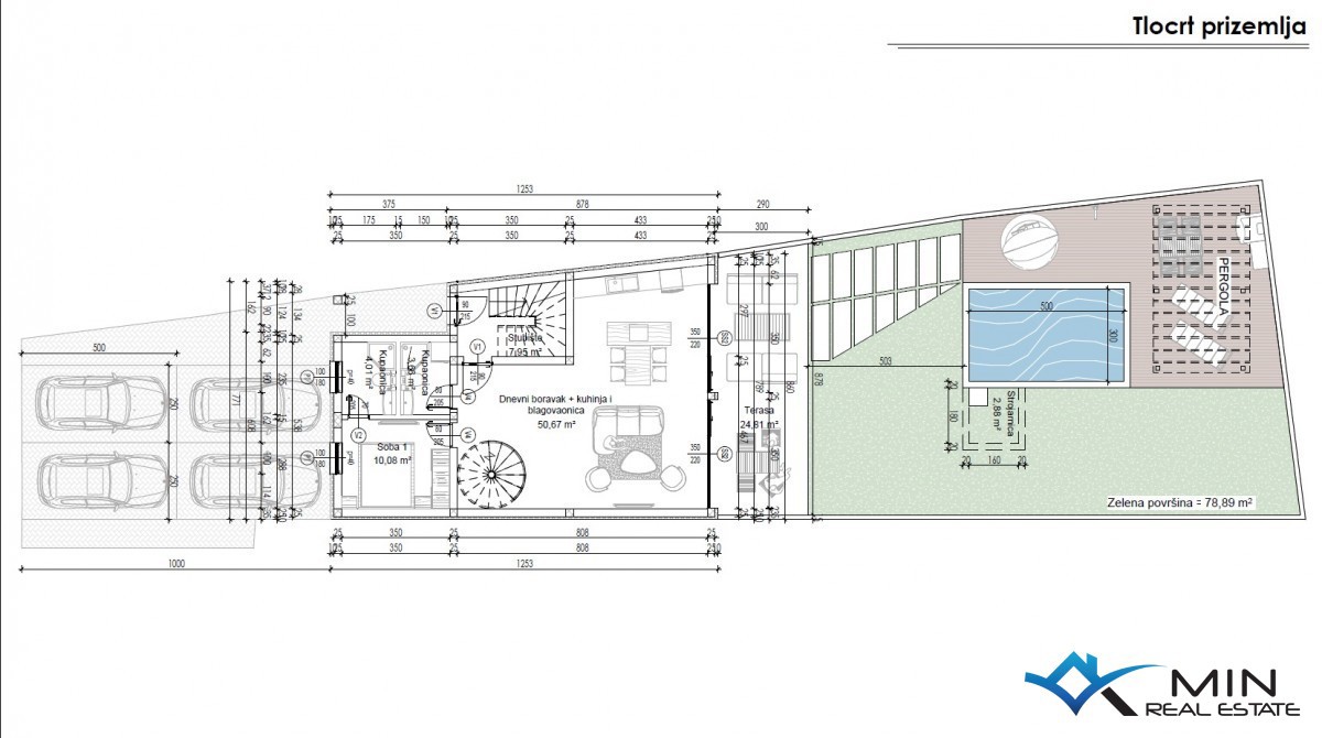 Appartamento di nuova costruzione con piscina a Tar