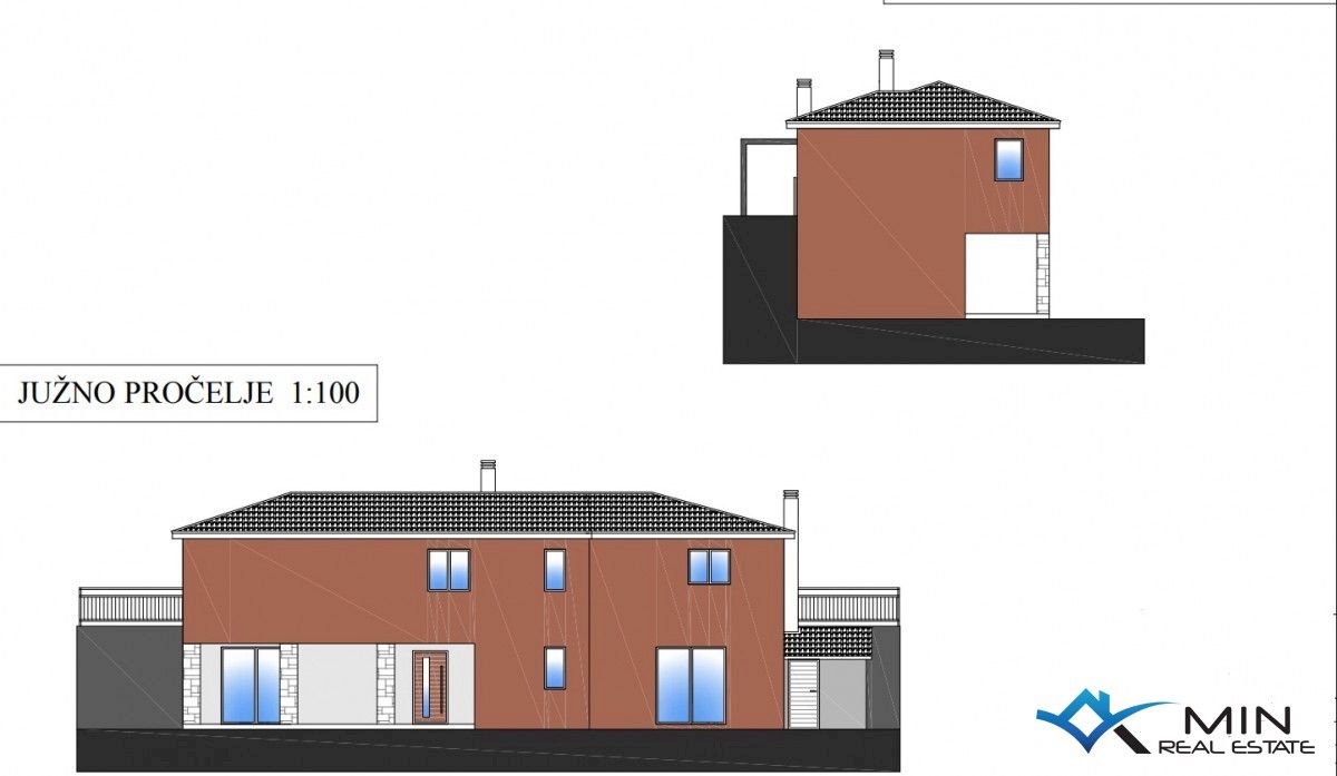 Terreno edificabile con un progetto a Verteneglio