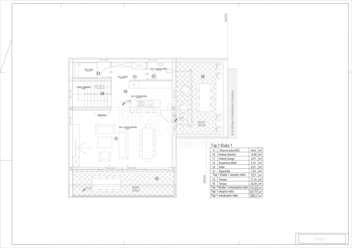 Casa Medulin, 300m2