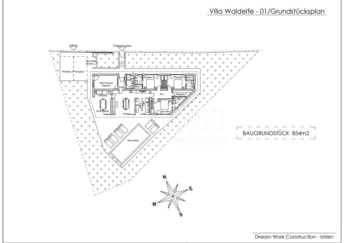 ISTRIA, BARBANO Opportunità! Terreno edificabile con progetto principale