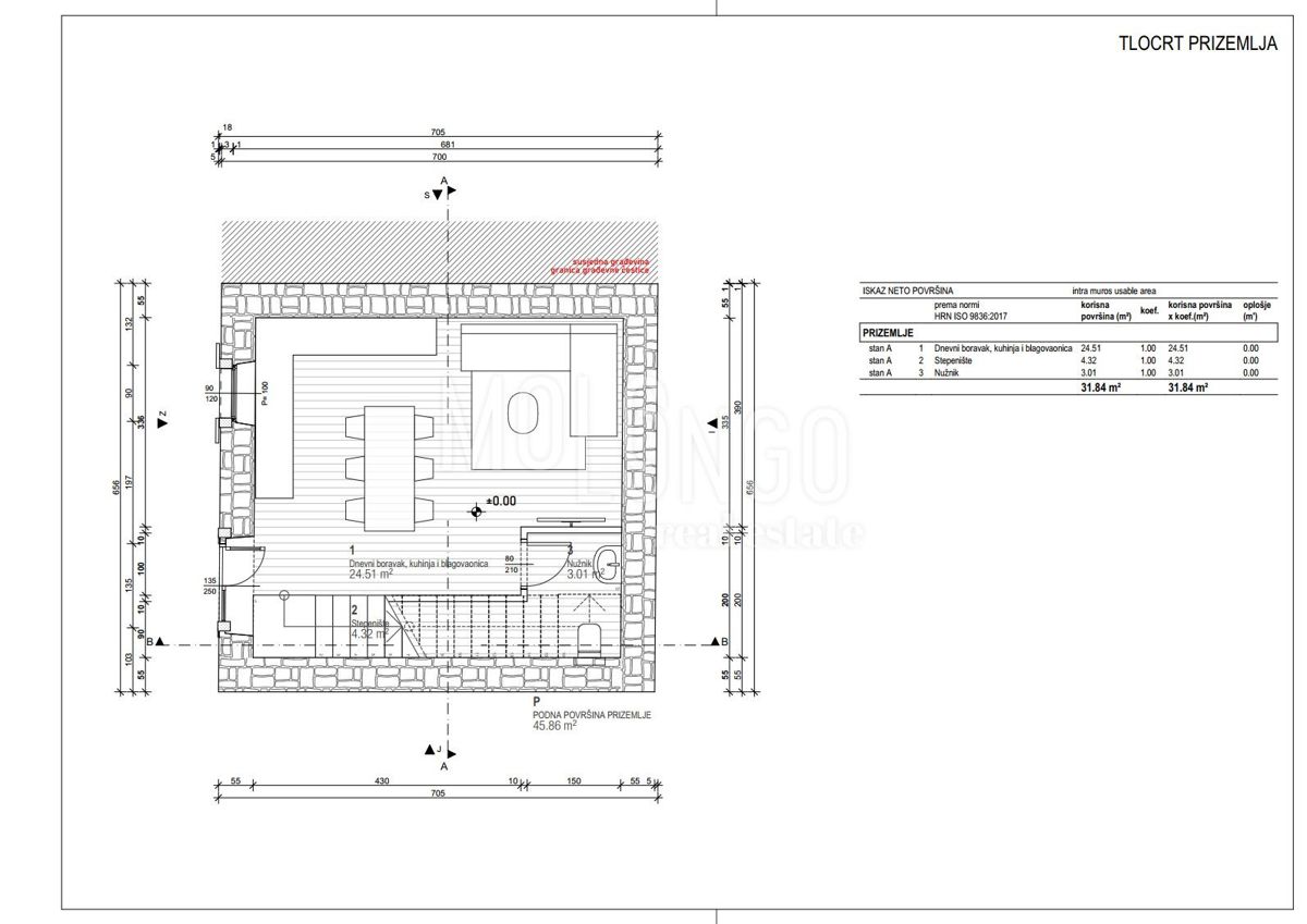 ISTRIA, zona di PARENZO – Casa in pietra di design con piscina e vista mare