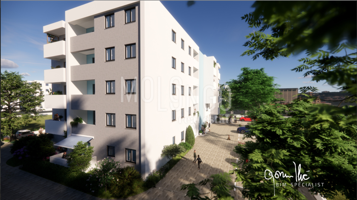 ISTRA, PULA - Novogradnja, stan 24 – 3. kat, 54,95 m²