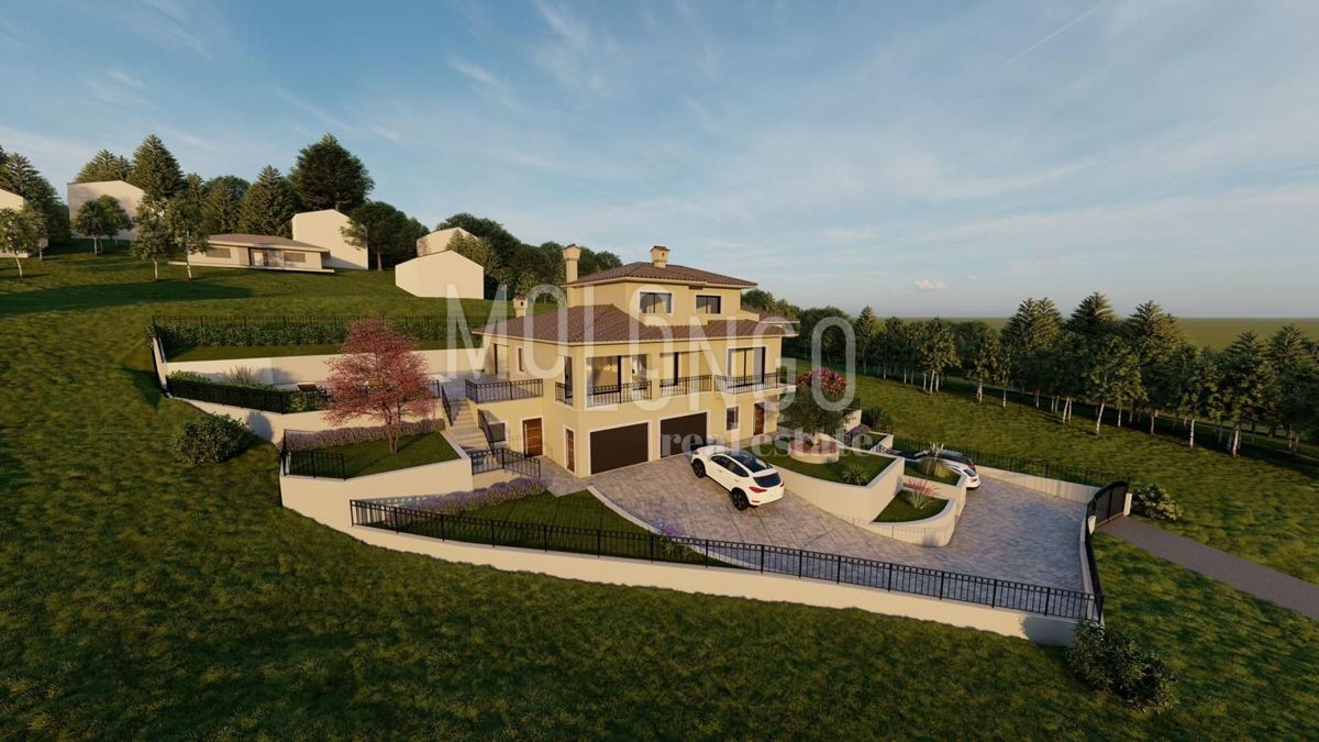 Terreno Pobri, Opatija - Okolica, 1.050m2