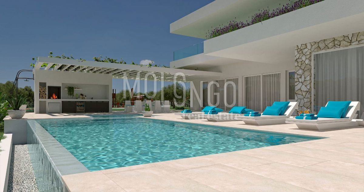 ISTRA, POREČ - Vila na rubu građevinske zone – suvremeni luksuz u tišini maslinika