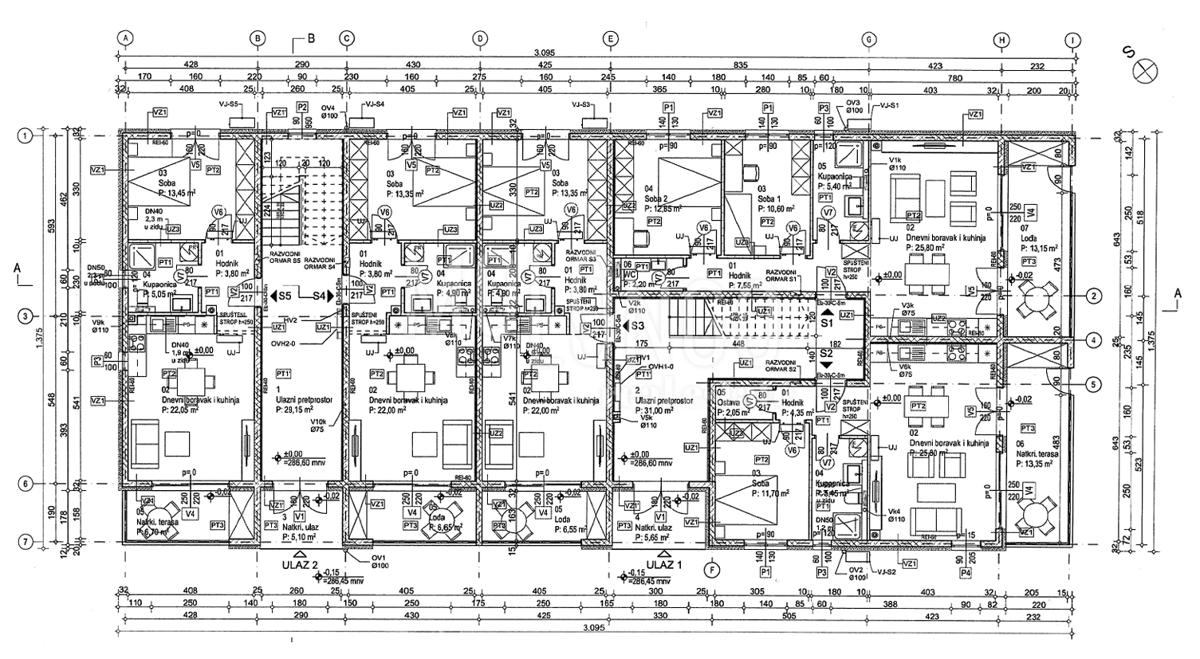 Appartamento/appartamento Dražice, Jelenje, 50,45m2