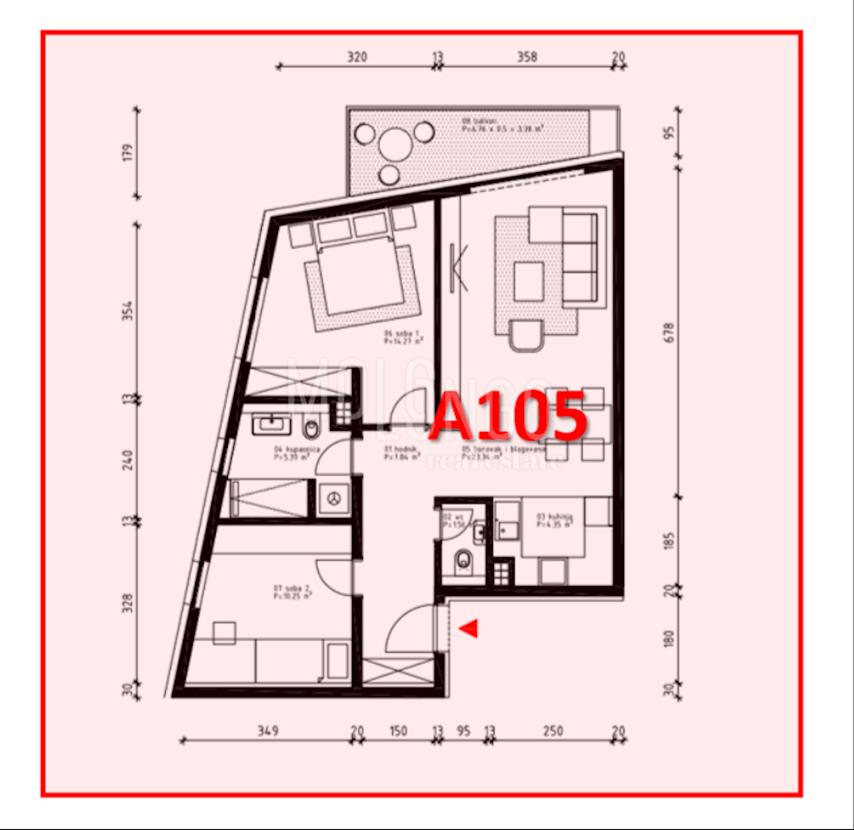 Poreč, 74,86m2