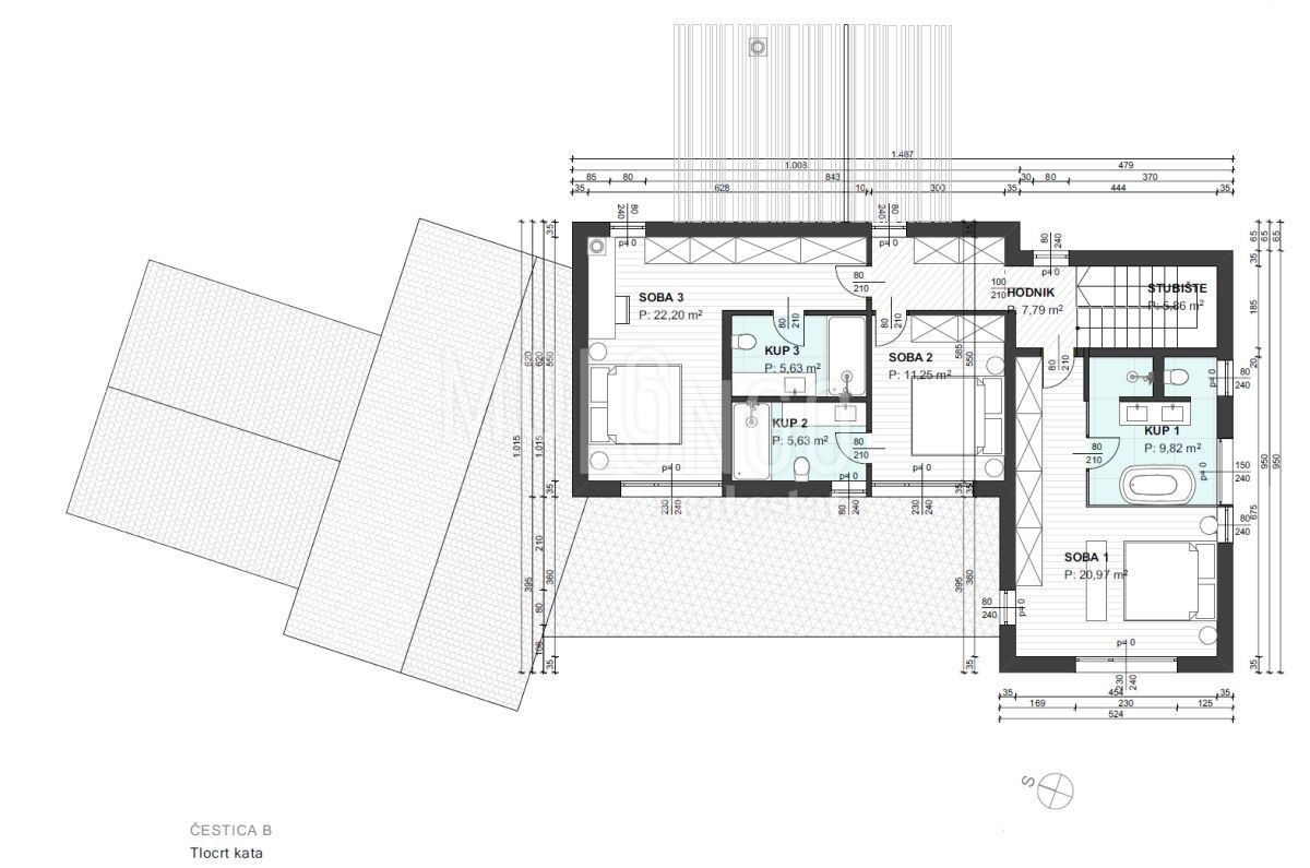 Terreno Vrbnik, 484m2