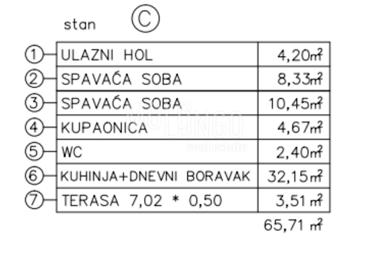 Appartamento/appartamento Poreč, 36,93m2