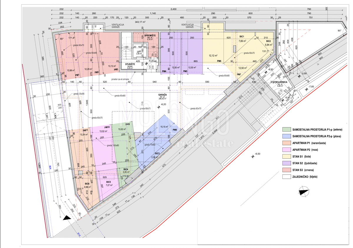 Appartamento/appartamento Opatija - Centar, Opatija, 124,49m2