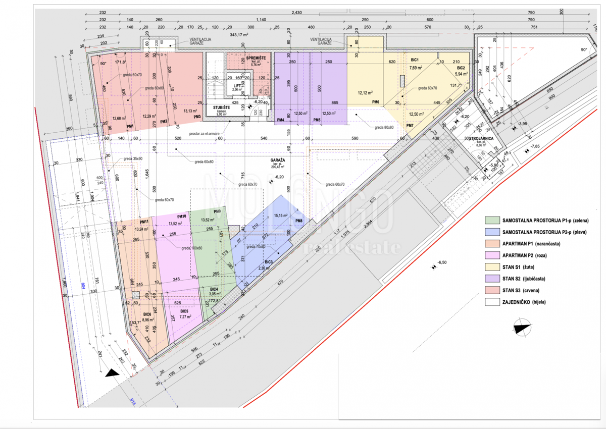 Appartamento/appartamento Opatija - Centar, Opatija, 112,10m2