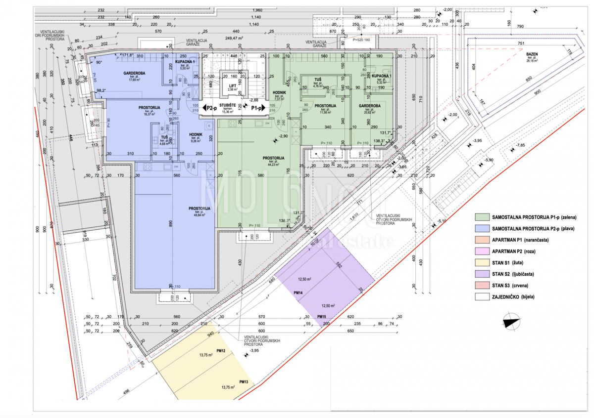 Appartamento/appartamento Opatija - Centar, Opatija, 112,10m2