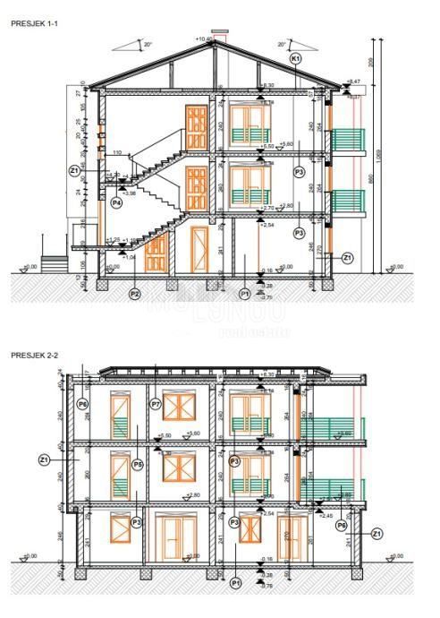 Appartamento/appartamento Njivice, Omišalj, 68m2