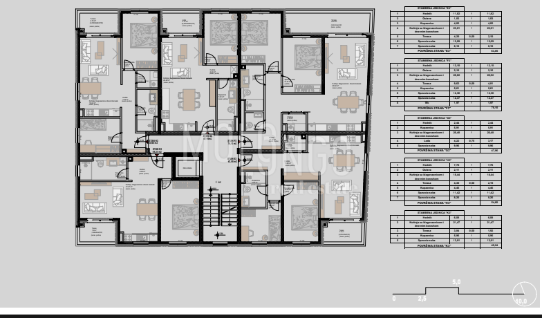 Appartamento/appartamento Poreč, 48,07m2