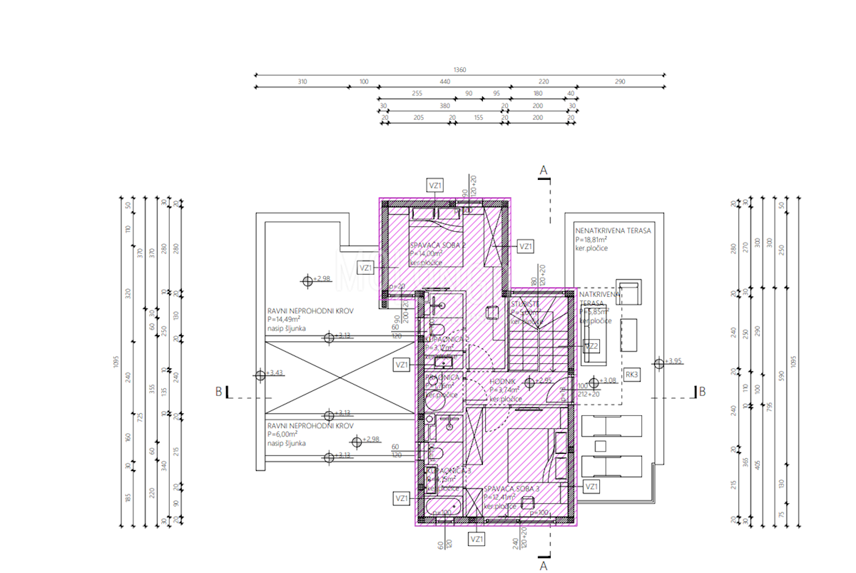 Casa Barbat na Rabu, Rab, 134,80m2