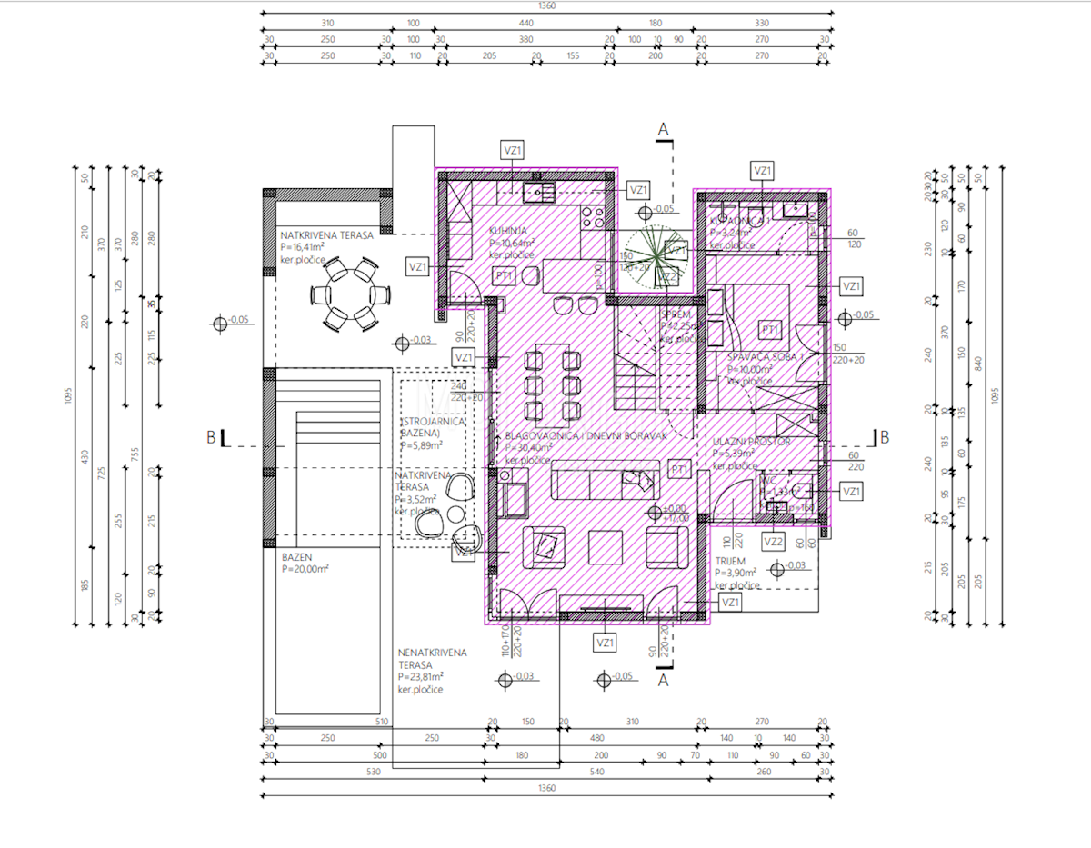 Casa Barbat na Rabu, Rab, 134,80m2