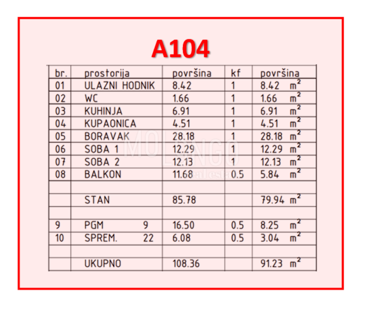 Poreč, 74,86m2