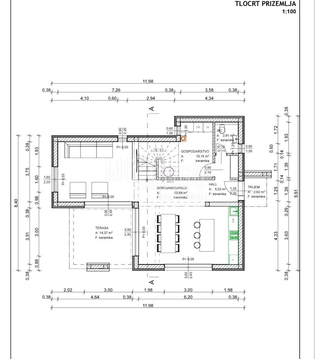 Casa Labinci, Kaštelir-Labinci, 158,81m2