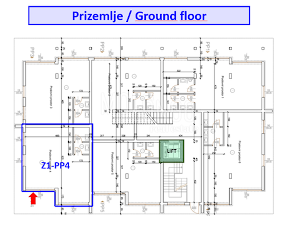 Appartamento/appartamento Veli vrh, Pula, 55,46m2