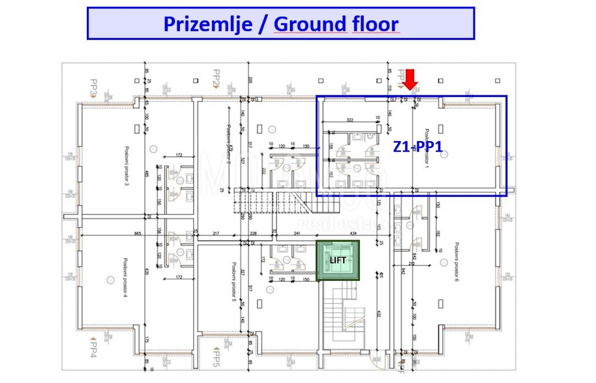 Appartamento/appartamento Veli vrh, Pula, 55,46m2