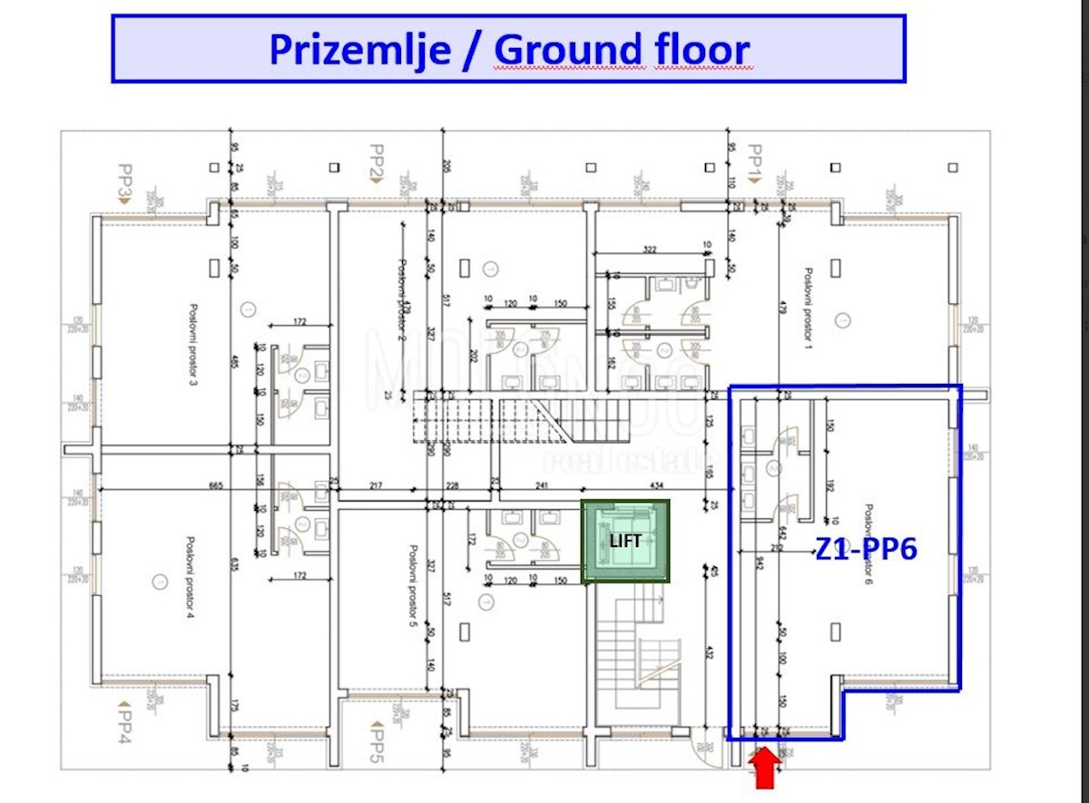 Appartamento/appartamento Veli vrh, Pula, 55,46m2