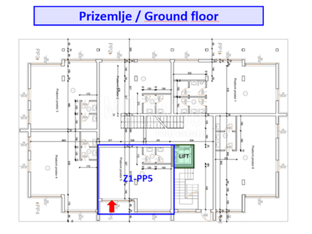 Appartamento/appartamento Veli vrh, Pula, 55,46m2