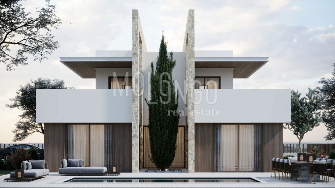 ISTRA, TINJAN Terreno edificabile con permessi di costruzione rilasciati per 5 ville con piscina.