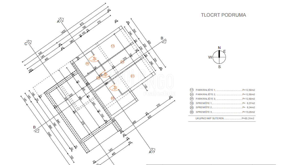 Appartamento Žegoti, Kastav, 129,20m2