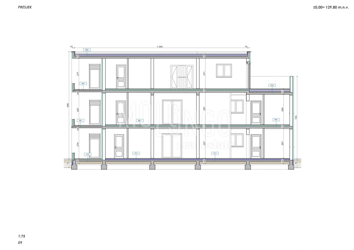 Appartamento Poreč, 81,10m2