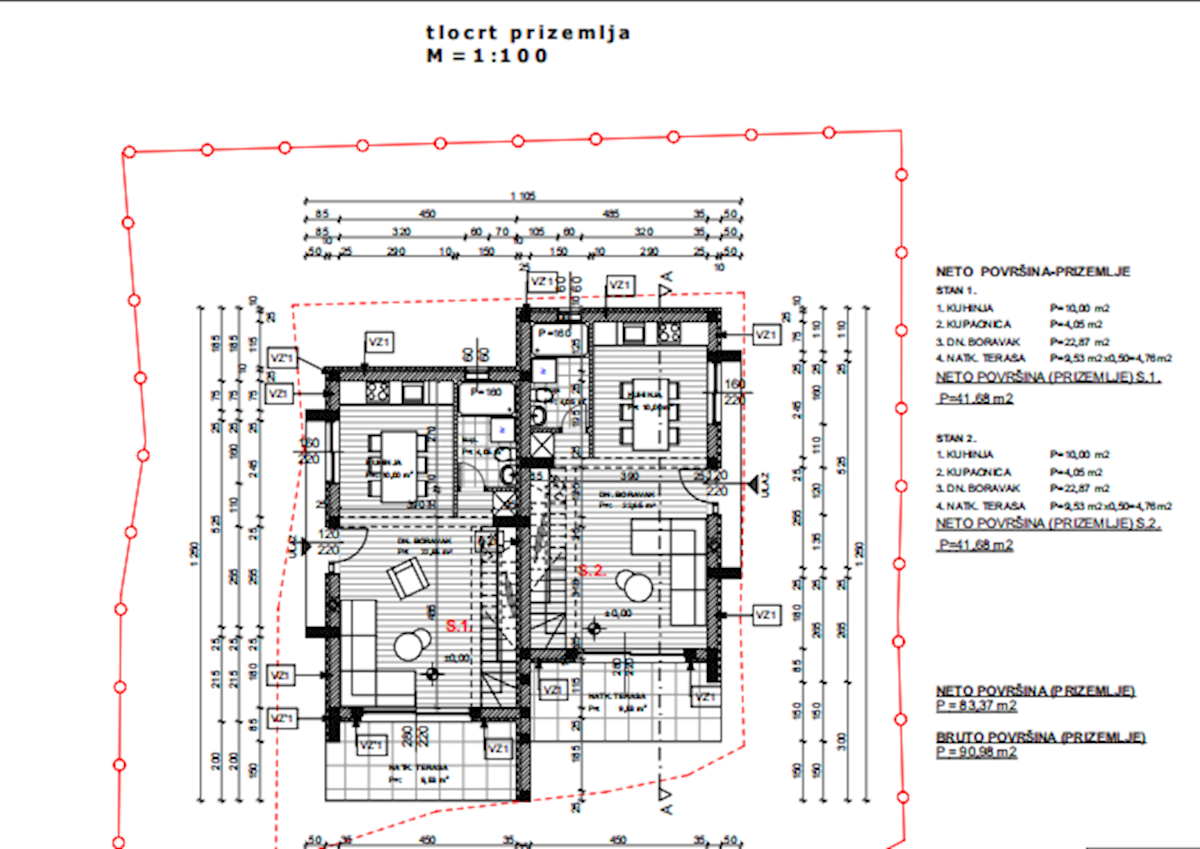 Appartamento/appartamento Dramalj, Crikvenica, 1m2