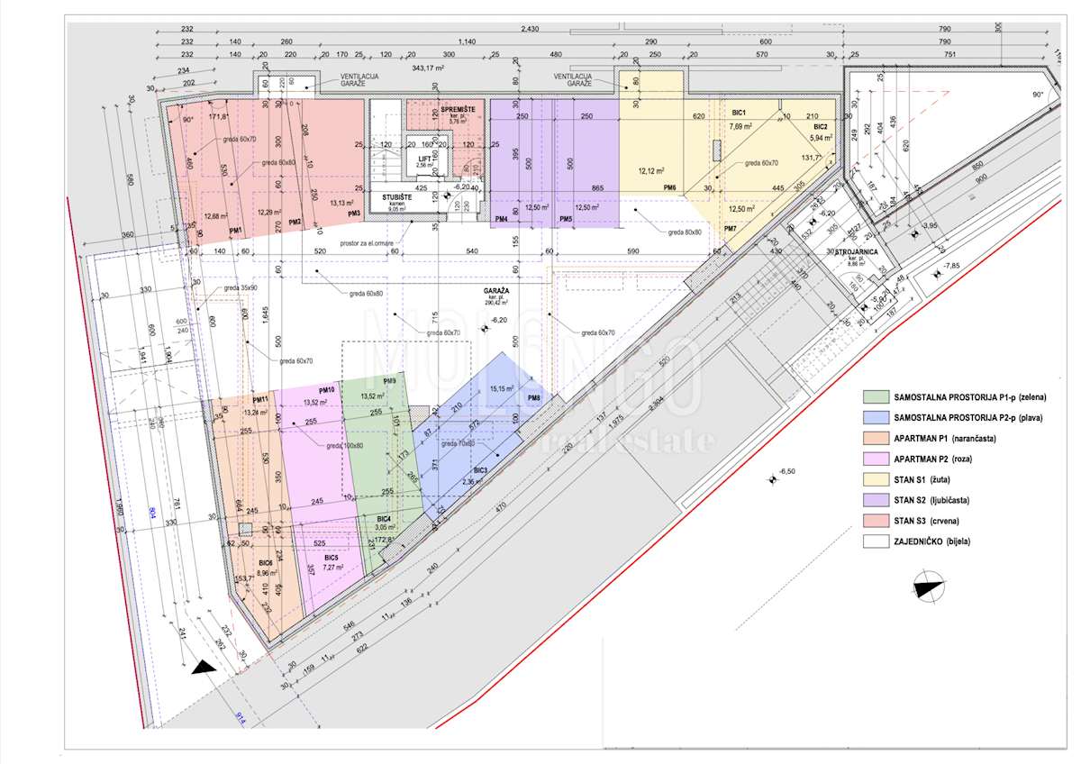 Appartamento/appartamento Opatija - Centar, Opatija, 131,82m2