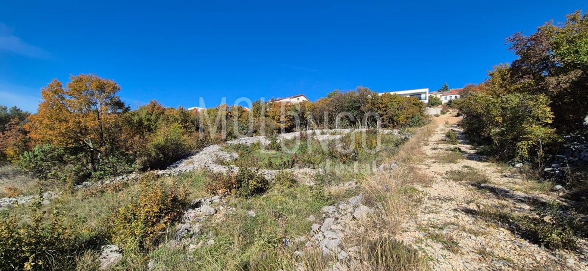 CRIKVENICA, terreno edificabile 633 m2 con vista mare