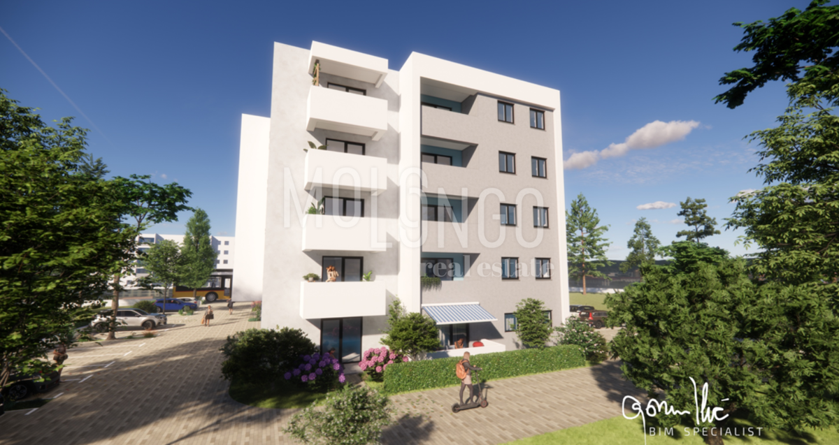 ISTRA, PULA - Novogradnja, stan 16 – 2. kat, 54,69 m²