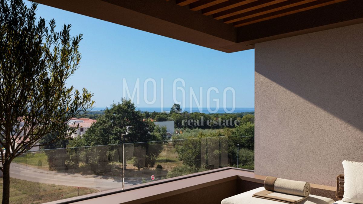 ISTRA, VABRIGA - Penthouse | pogled na more | direktan ulaz liftom