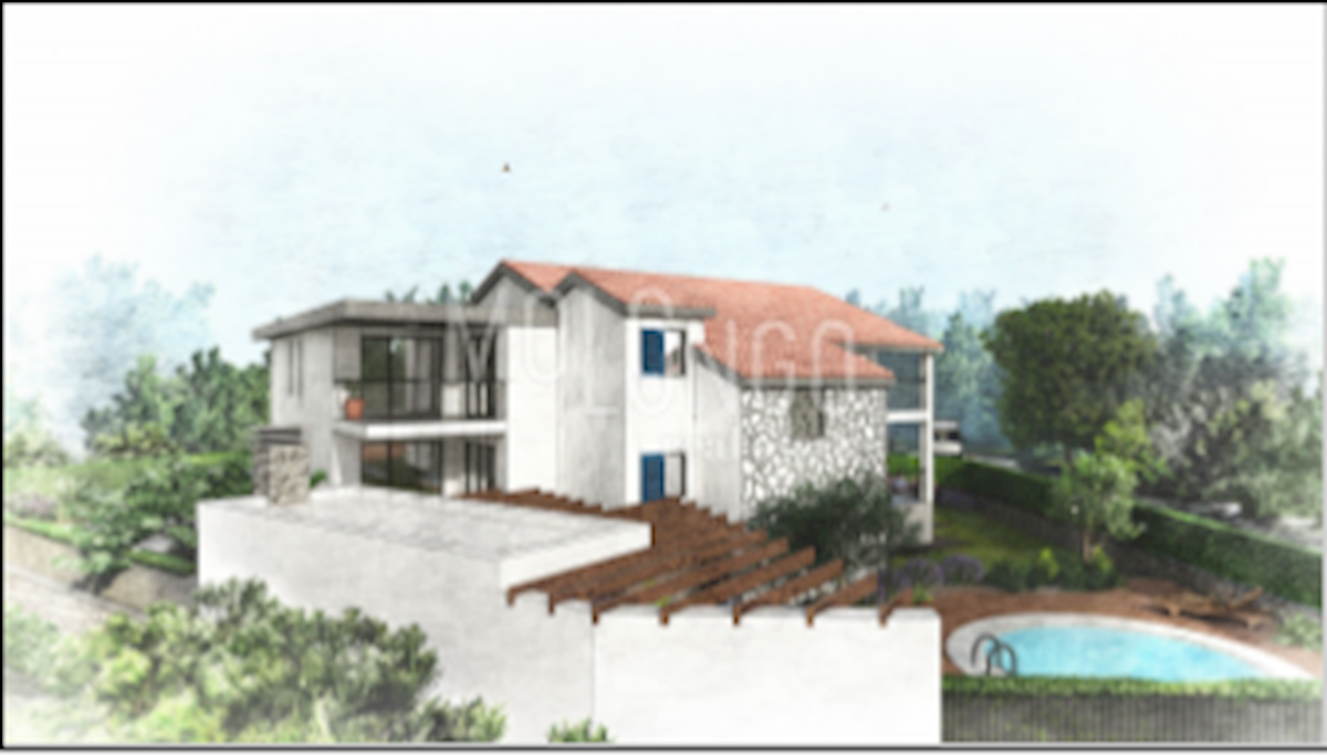 Appartamento/appartamento Kornić, Krk, 81m2