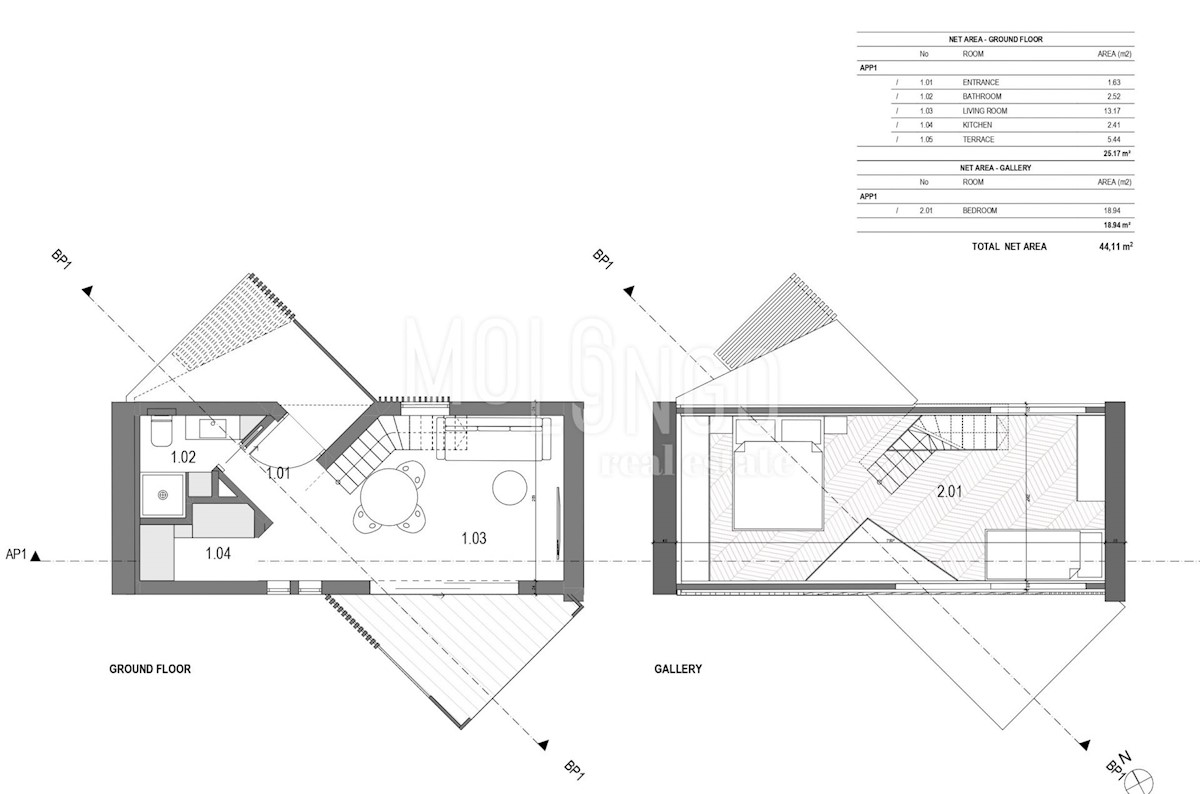 Terreno Labin, 493m2