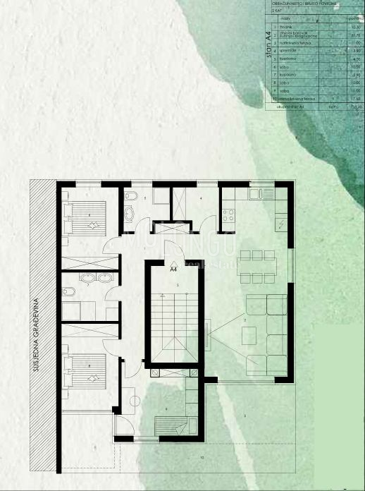 Appartamento/appartamento Valmade, Pula, 96,70m2