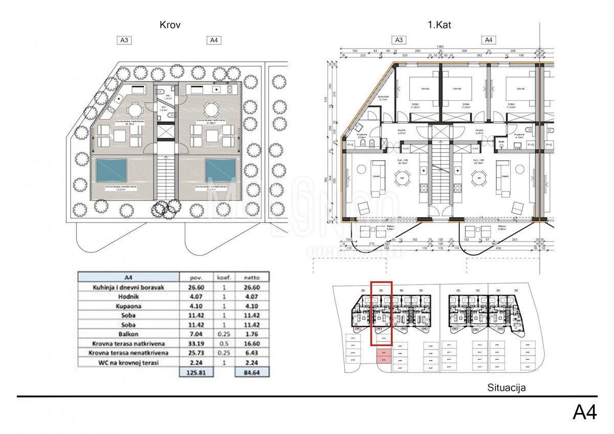 Appartamento/appartamento Poreč, 70,05m2