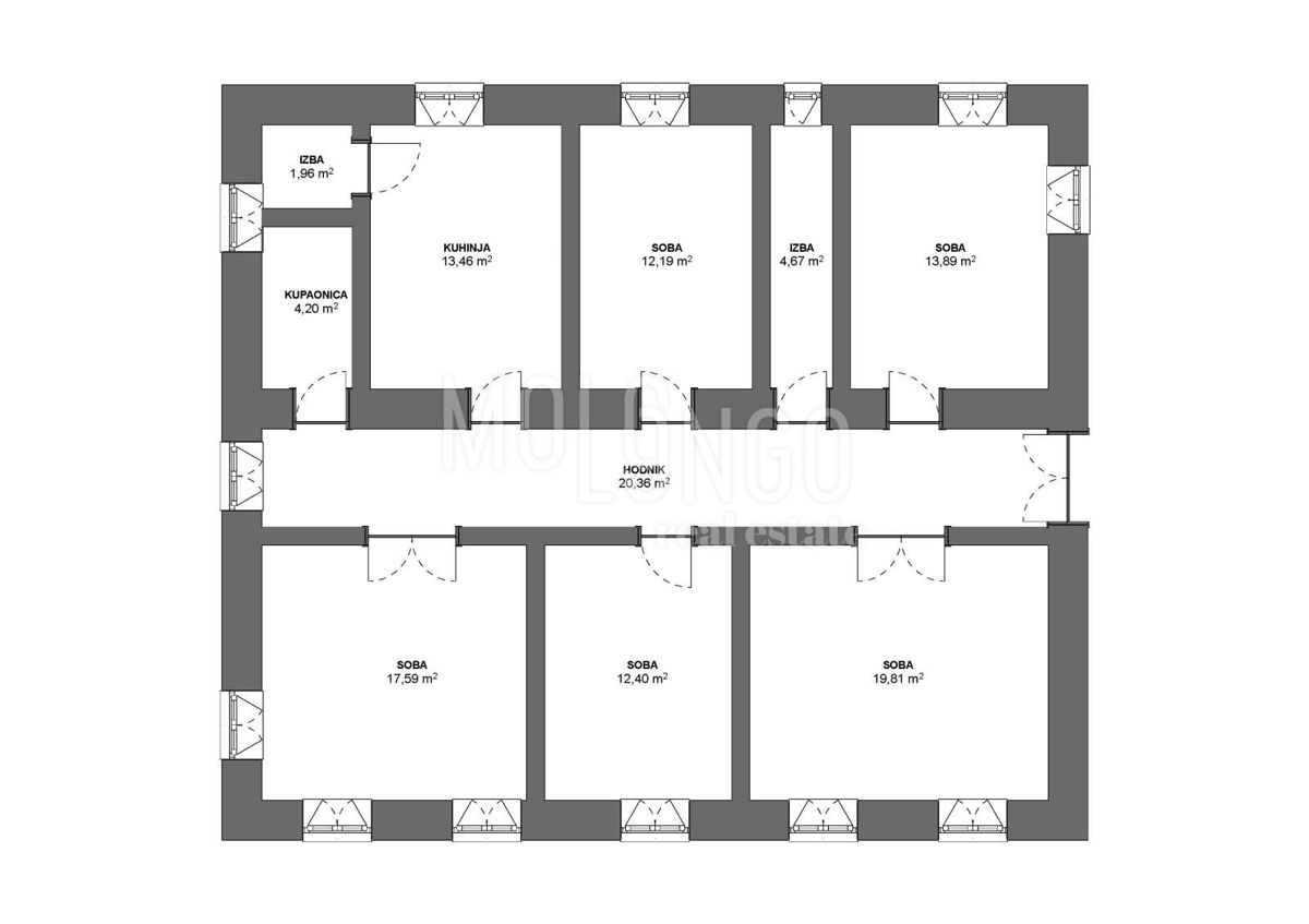 Appartamento/appartamento Bakar-dio, Bakar, 190m2