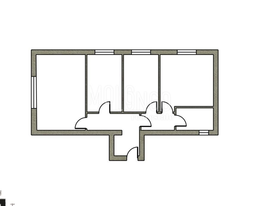 Appartamento/appartamento Vojak, Rijeka, 53,76m2