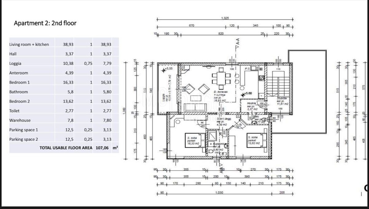 Appartamento Barbat na Rabu, Rab, 119m2