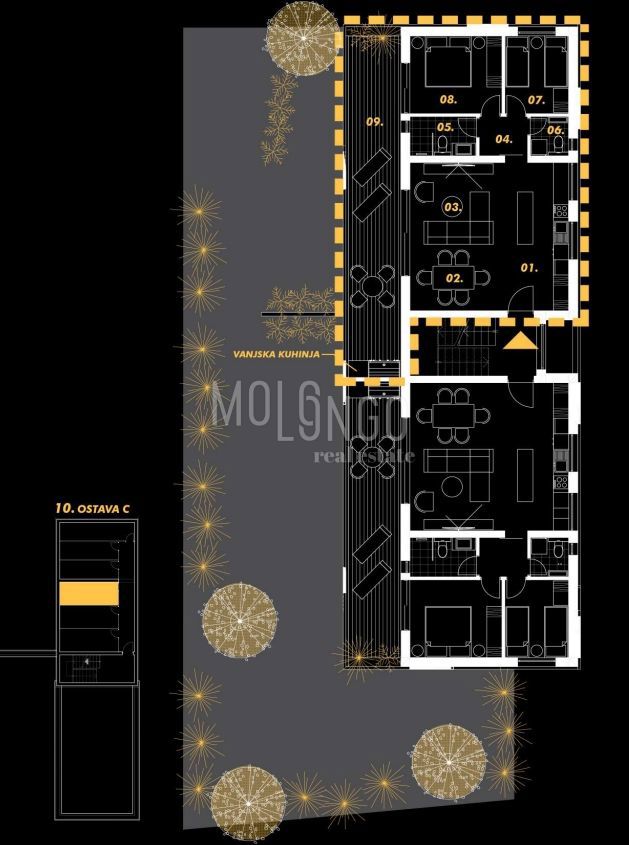 Appartamento/appartamento Umag, 122,88m2