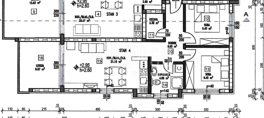 Appartamento/appartamento Novi Vinodolski, 1m2